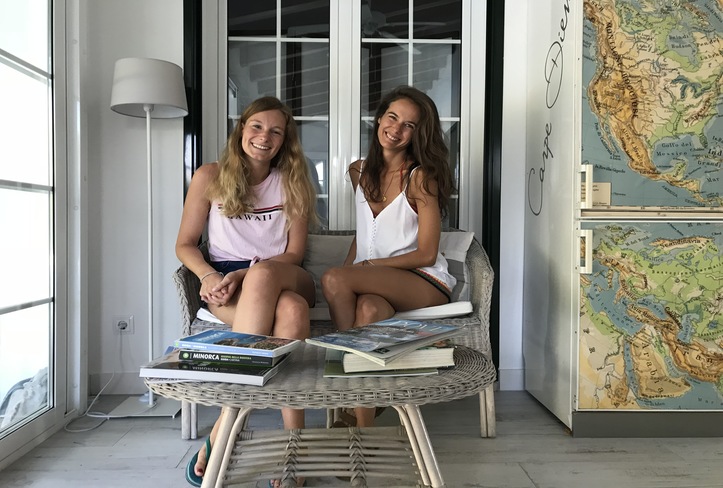 Diane y Leopoldine, CasaBonita Menorca 2018