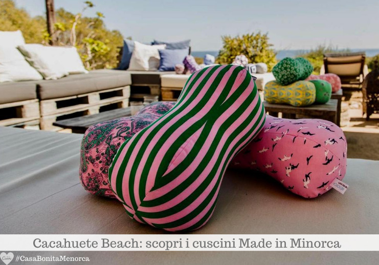 Cacahuete Beach: scopri i cuscini di Minorca