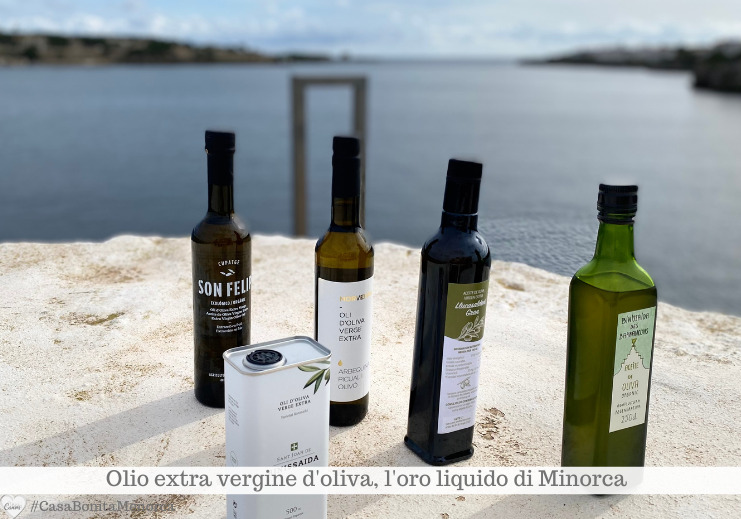 Olio extra vergine di oliva di cinque produttori di Minorca